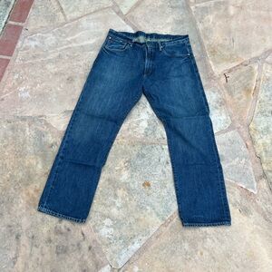 Polo Ralph Lauren Jeans Mens 36x30 Classic Fit 867 Straight Leg Medium Dark Wash